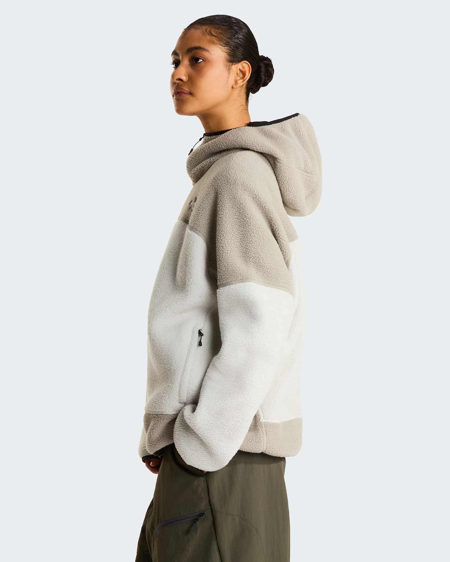 NSE Mask Fleecejacke für Herren – Cumulus Cloud-Stone Slab