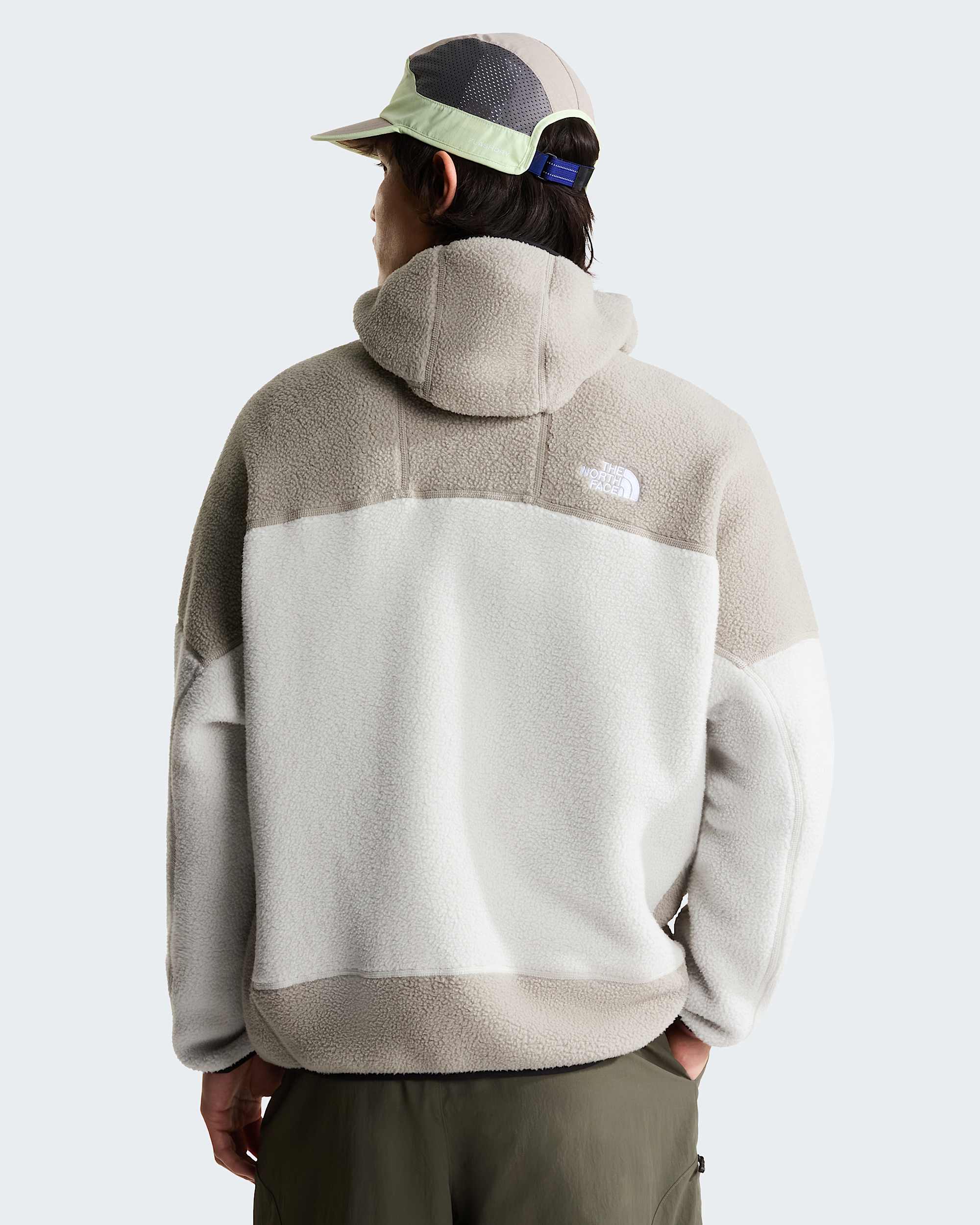 NSE Mask Fleecejacke für Herren – Cumulus Cloud-Stone Slab