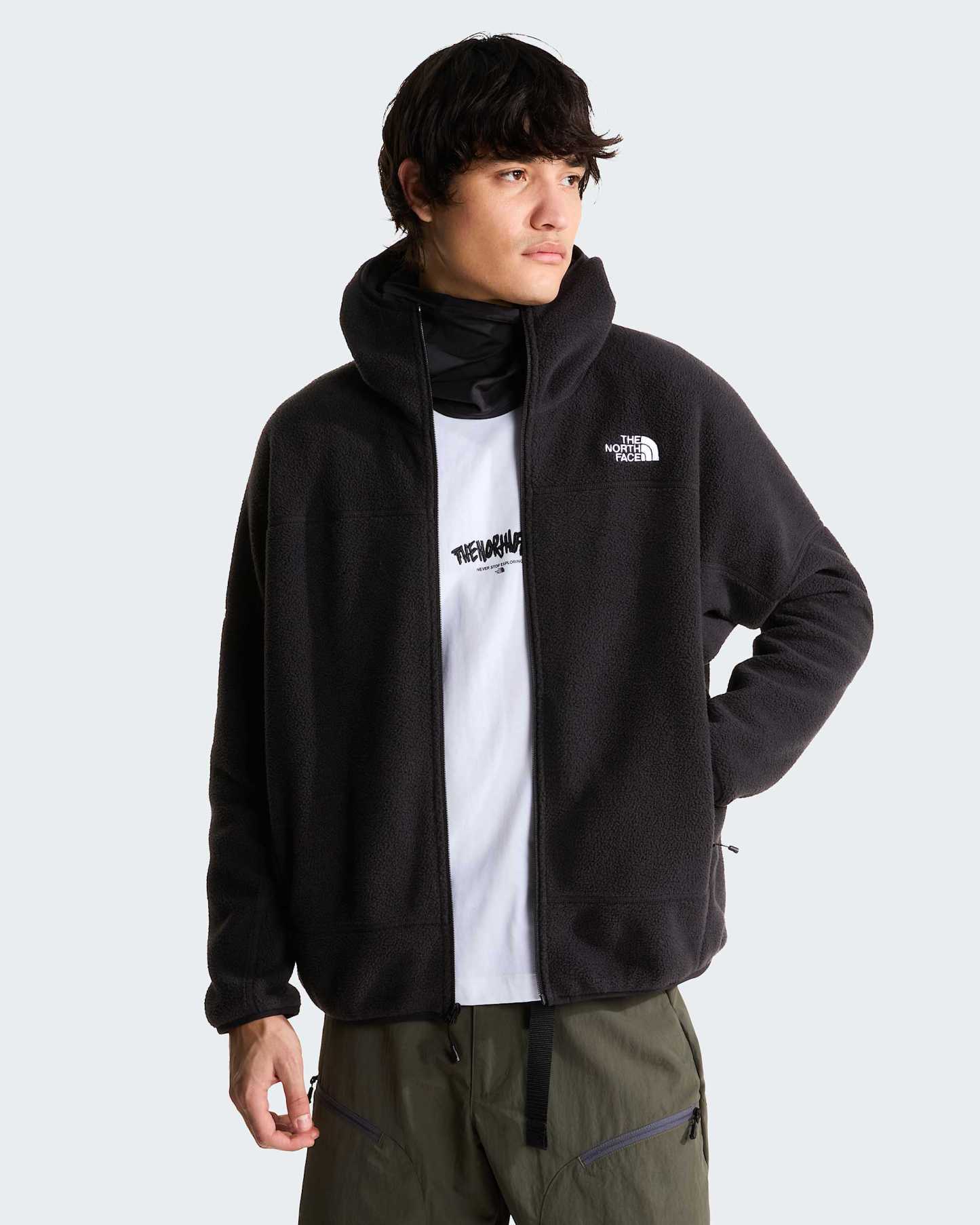 NSE Mask Fleecejacke für Herren – TNF Black