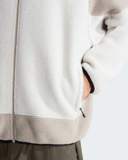 NSE Mask Fleecejacke für Herren – Cumulus Cloud-Stone Slab