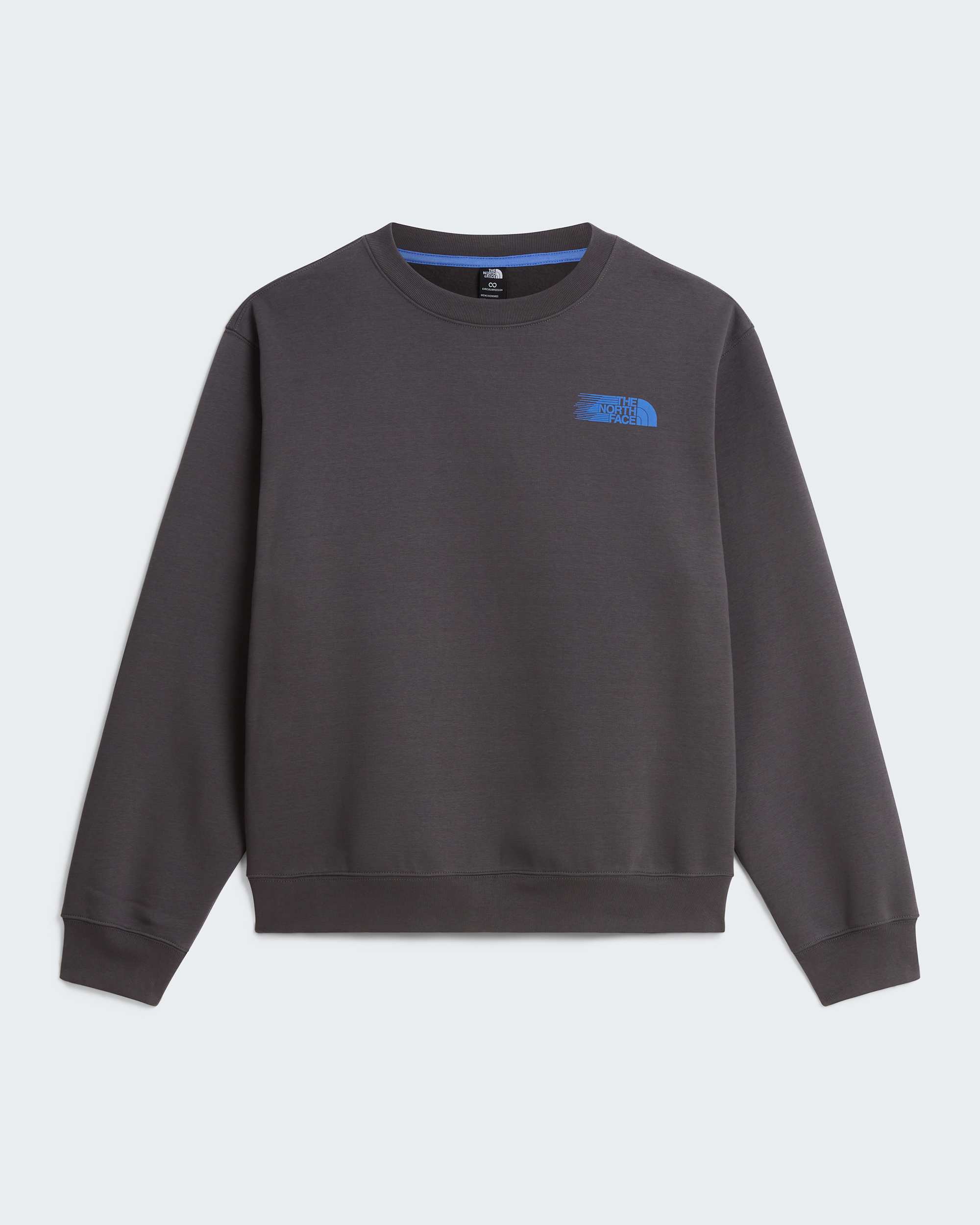 Retro Trail Graphic Sweatshirt in Relaxed Fit Herren – Anthracite Grey
