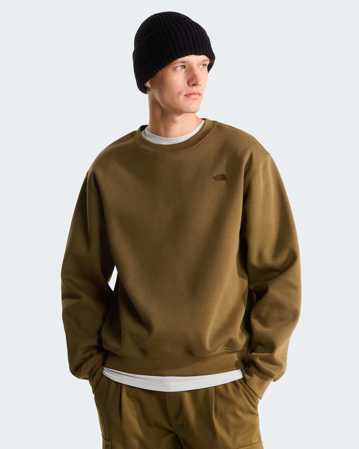 TNF™ Essential Simple Dome Relaxed Sweatshirt Herren – Caraway Seed