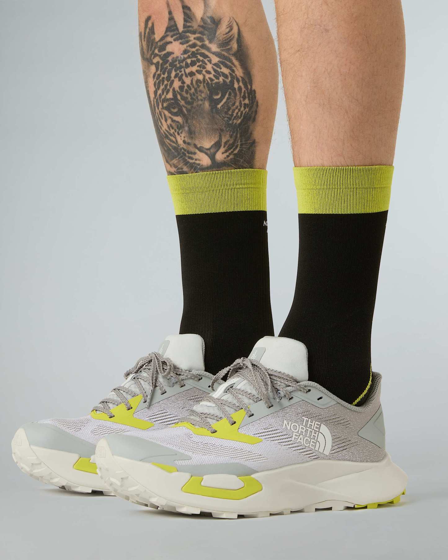 VECTIV™ Enduris 4 Trailrunning-Schuhe für Herren – High Rise Grey-Sulphur Spring Green