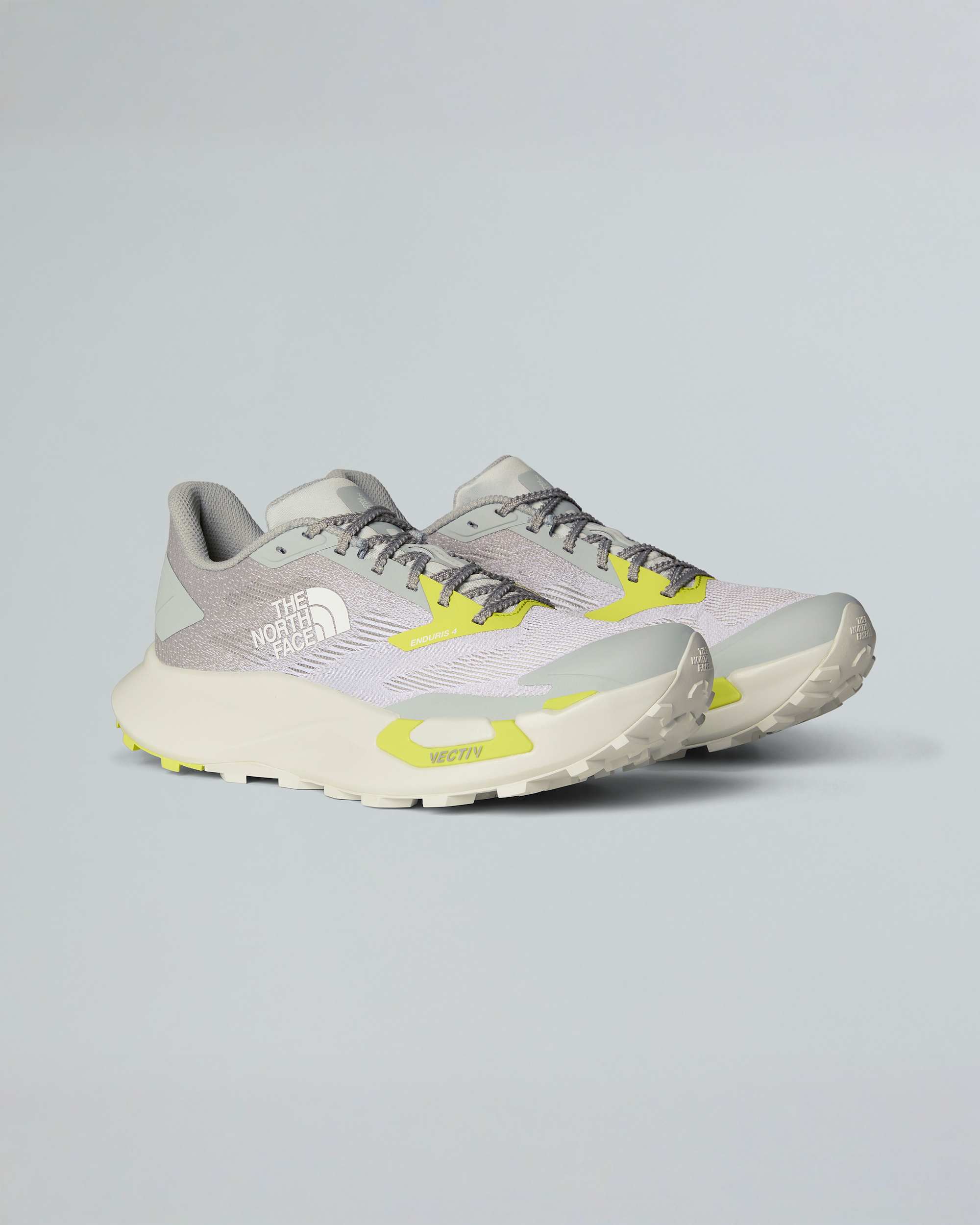 VECTIV™ Enduris 4 Trailrunning-Schuhe für Herren – High Rise Grey-Sulphur Spring Green