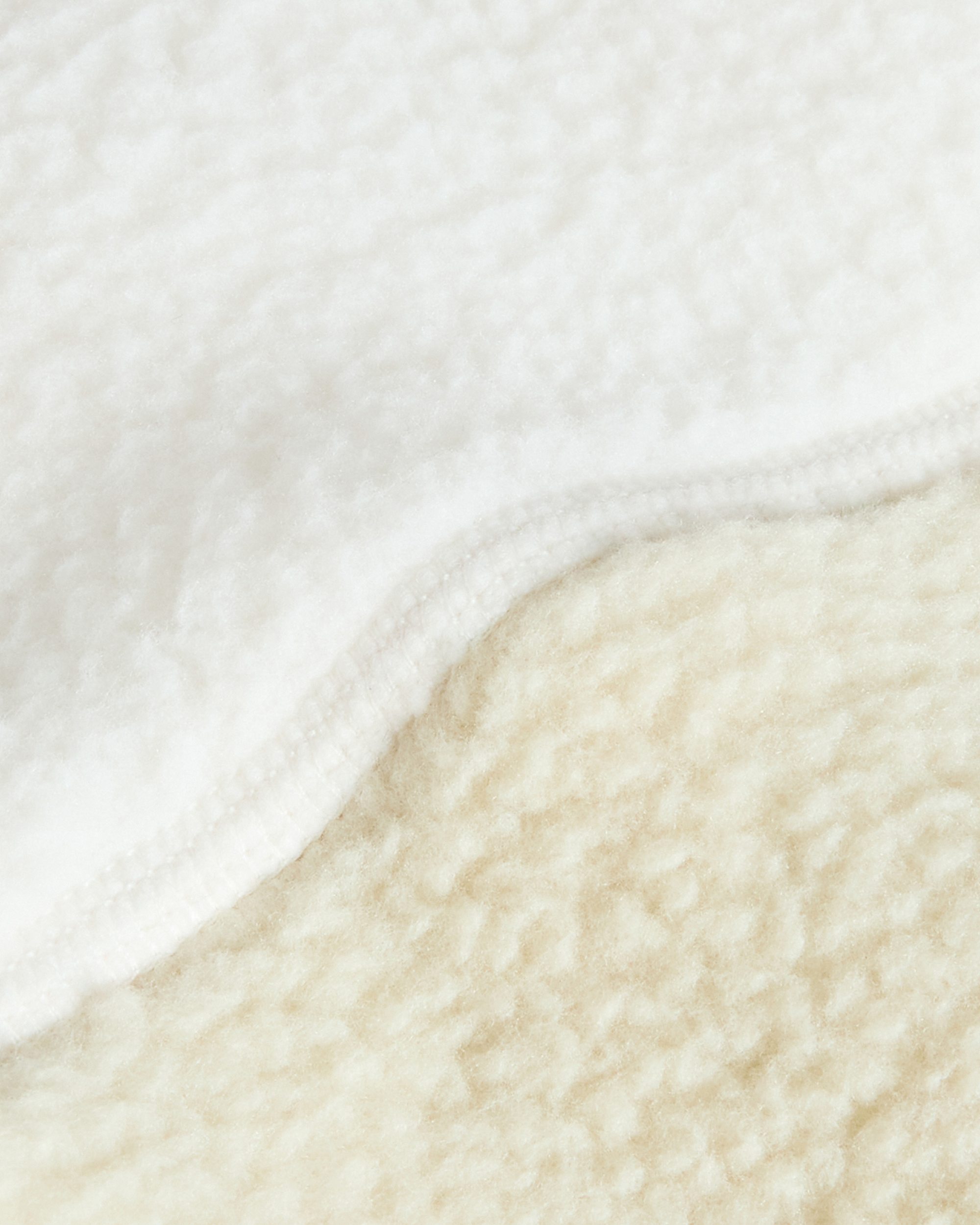 Yumiori Fleecejacke mit 1/4-langem RV für Herren – Desert Stone-White Dune