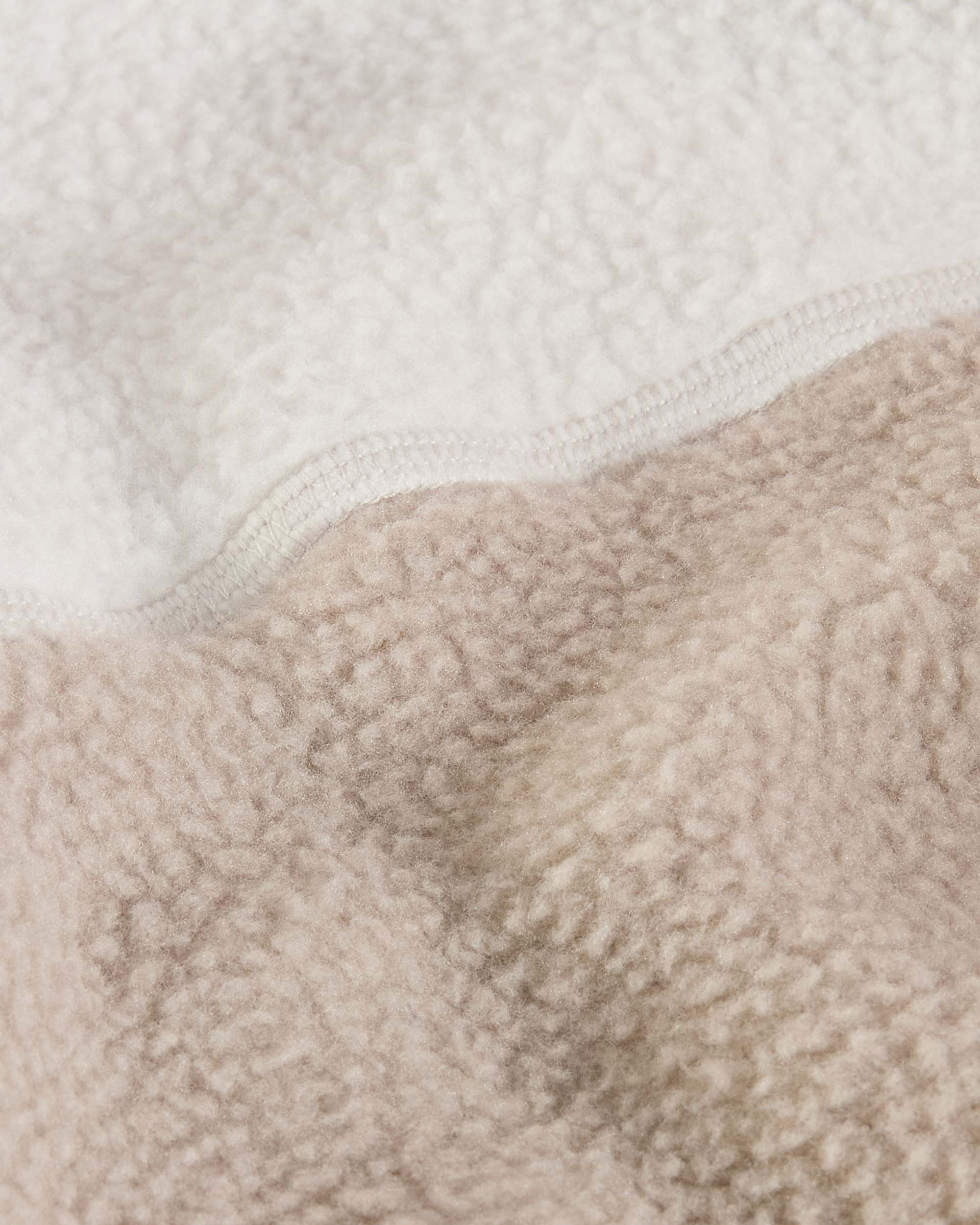 Yumiori Fleecejacke mit 1/4-langem RV für Herren – Stone Slab-Cumulus Cloud