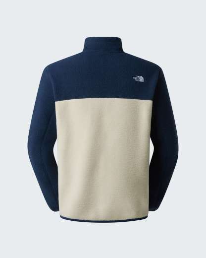 Yumiori Fleecejacke mit durchgehendem RV für Herren – Desert Stone-Summit Navy-Summit Navy