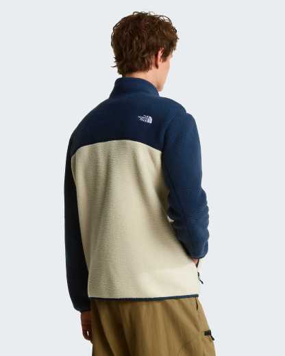 Yumiori Fleecejacke mit durchgehendem RV für Herren – Desert Stone-Summit Navy-Summit Navy