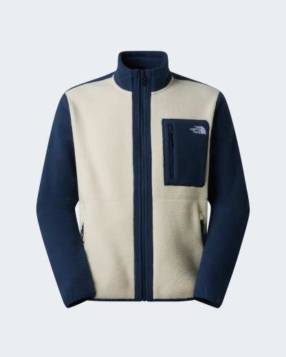 Yumiori Fleecejacke mit durchgehendem RV für Herren – Desert Stone-Summit Navy-Summit Navy