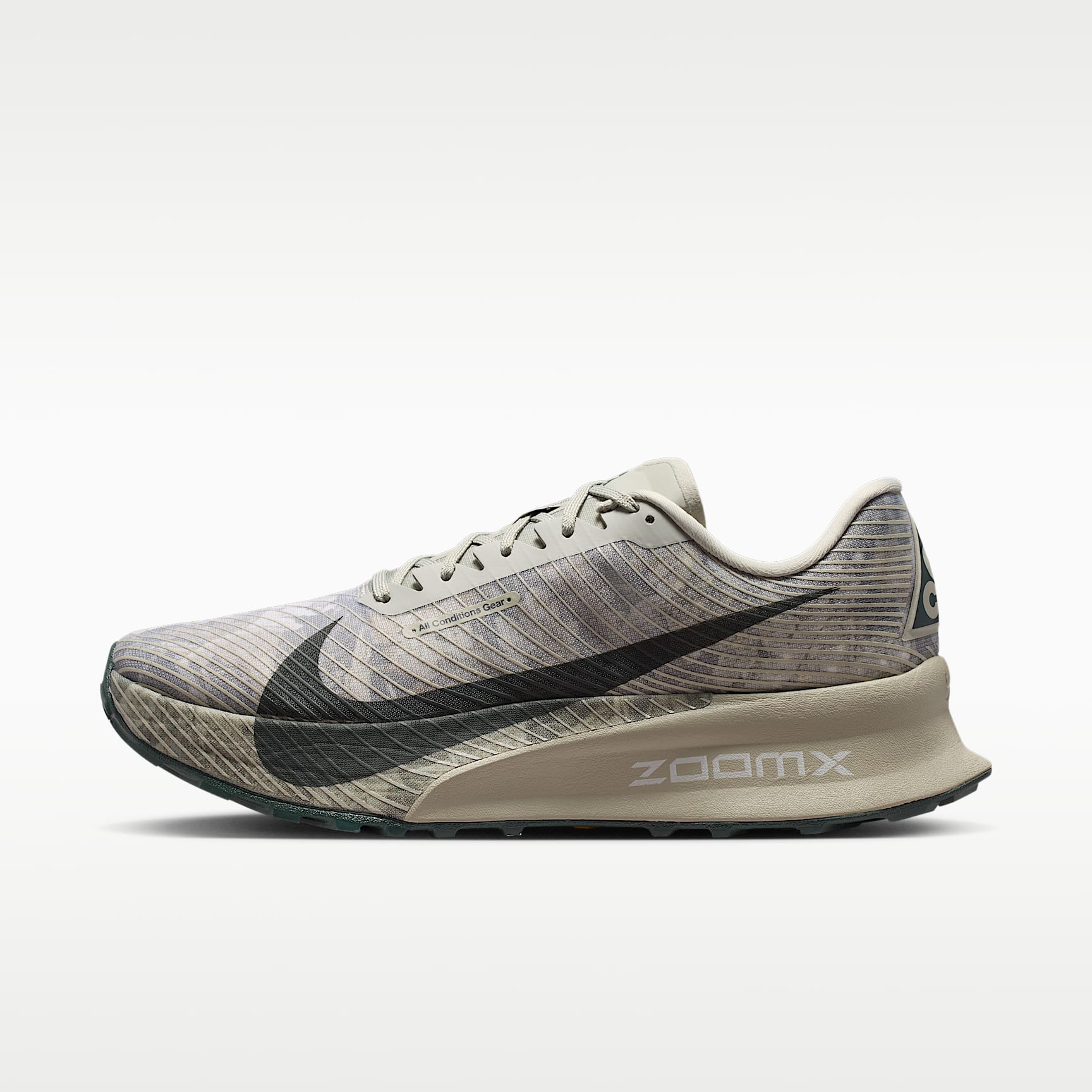 Nike ACG Ultrafly Traillaufschuhe für Wettkämpfe – Spruce Fog/Sea Glass/Black Spruce