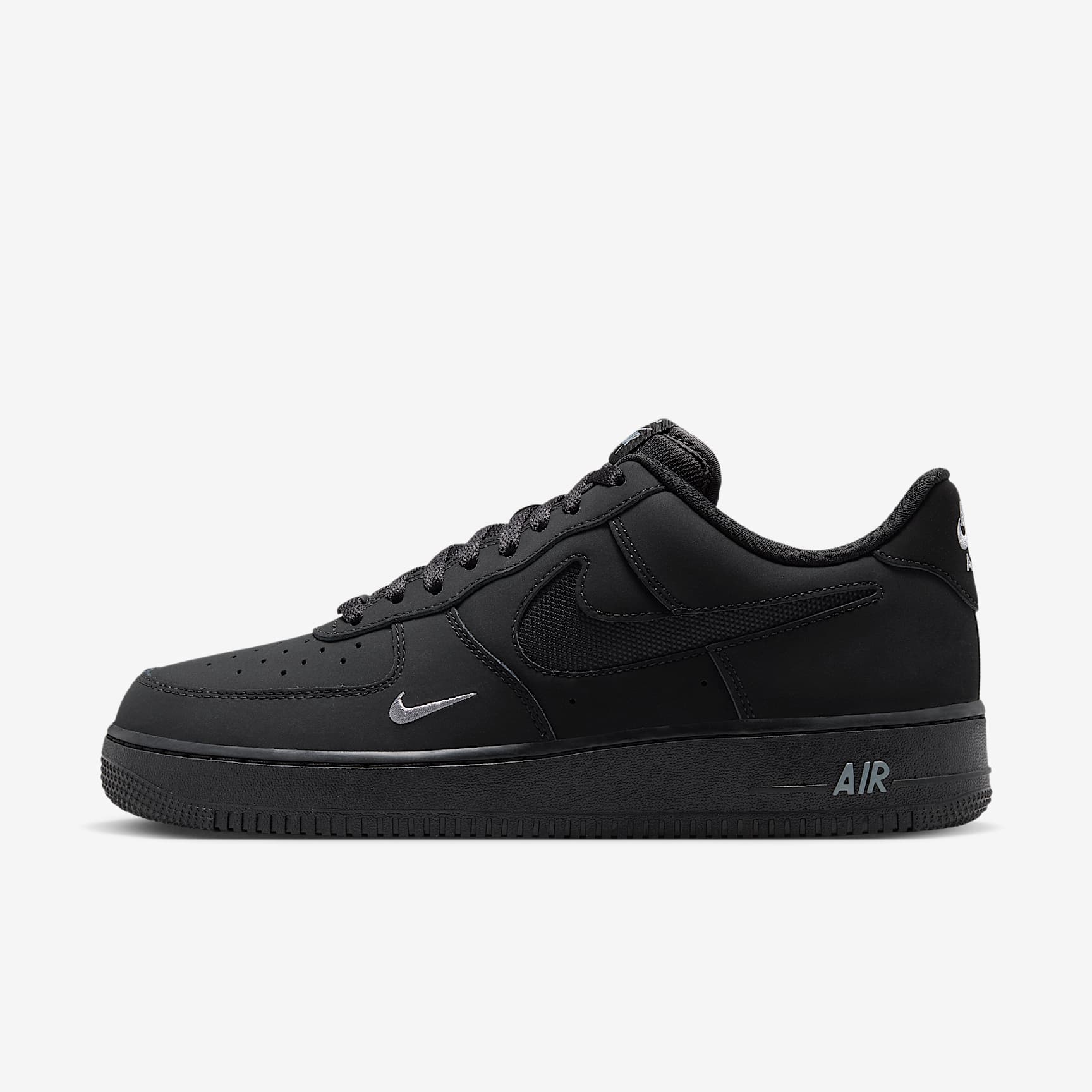 Nike Air Force 1 '07 LV8 Schuh (Herren) – Schwarz/Cool Grey/Cool Grey