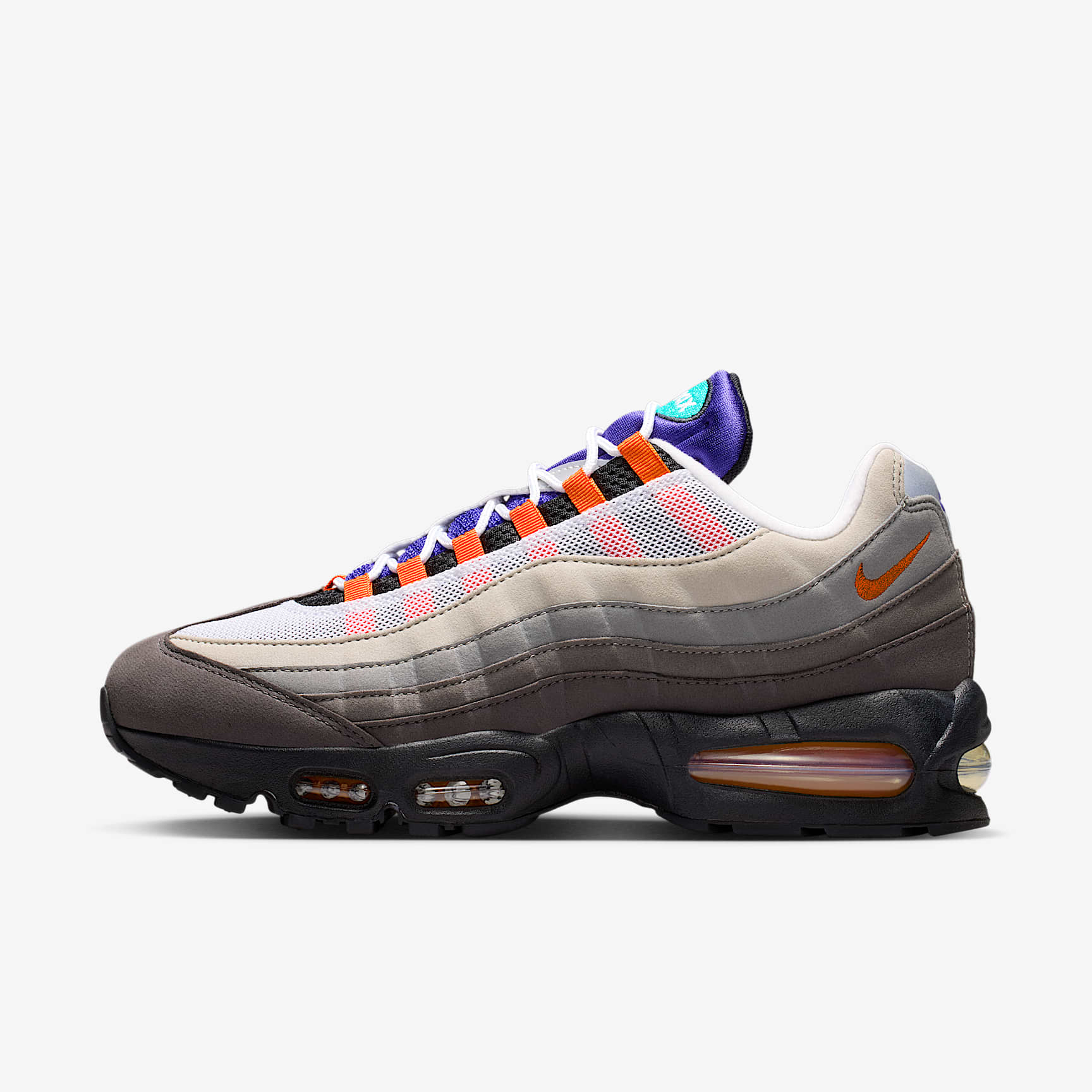 Nike Air Max 95 Big Bubble Premium Herrenschuh – Schwarz/Weiß/Volt