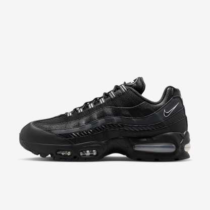 Nike Air Max 95 Big Bubble Schuh (Herren) – Schwarz/Metallic Silver/Cool Grey/Weiß