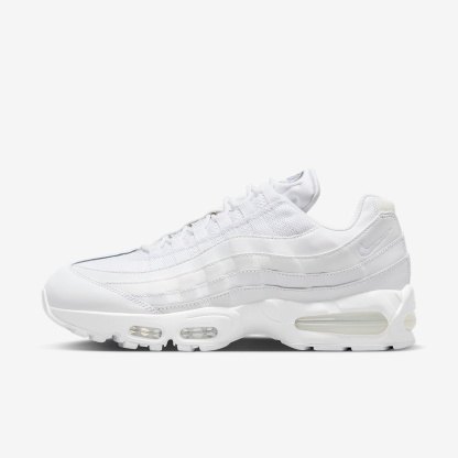 Nike Air Max 95 Big Bubble Schuh (Herren) – Weiß/Weiß/Pure Platinum/Weiß