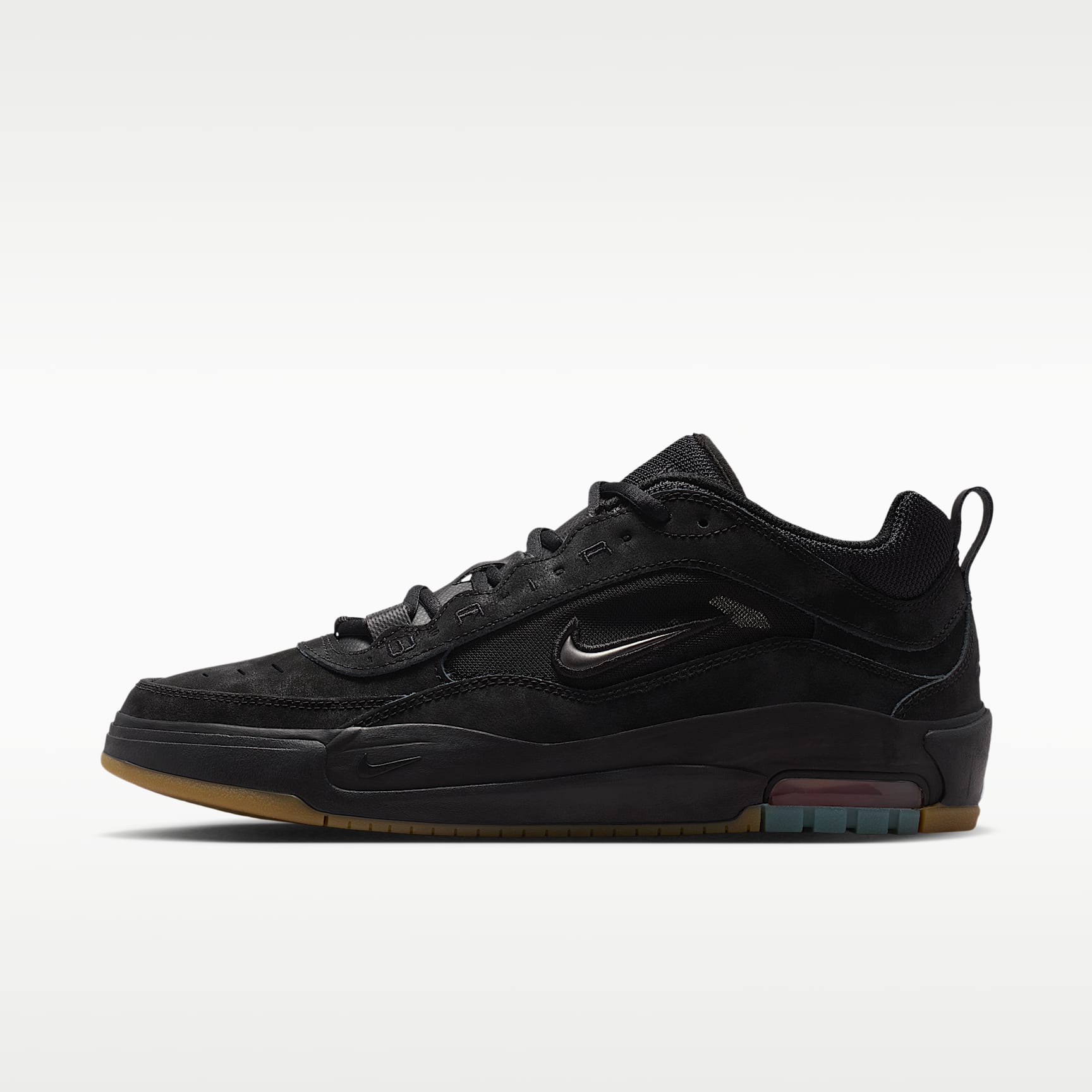 Nike Air Max Ishod Skateboardschuh – Schwarz/Schwarz/Schwarz/Schwarz