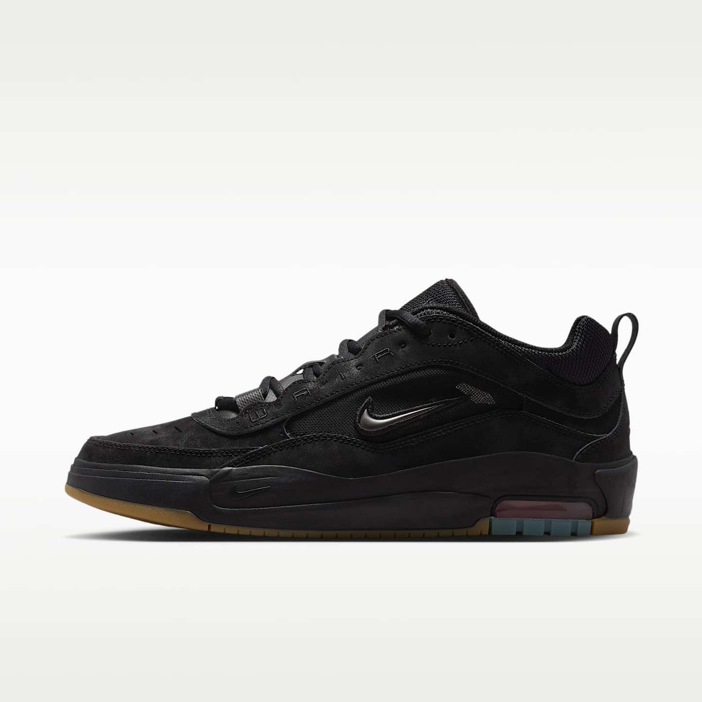 Nike Air Max Ishod Skateboardschuh – Schwarz/Schwarz/Schwarz/Schwarz