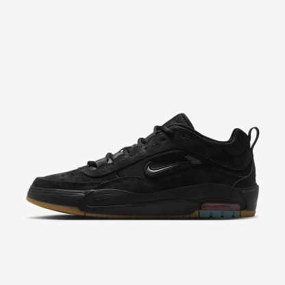Nike Air Max Ishod Skateboardschuh – Schwarz/Schwarz/Schwarz/Schwarz
