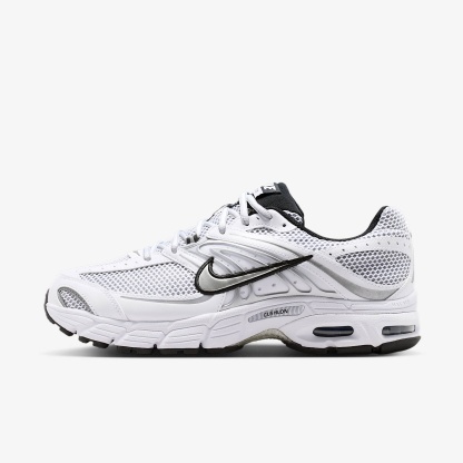 Nike Air Max Moto 2K Schuh (Herren) – Weiß/Schwarz/Wolf Grey/Metallic Silver