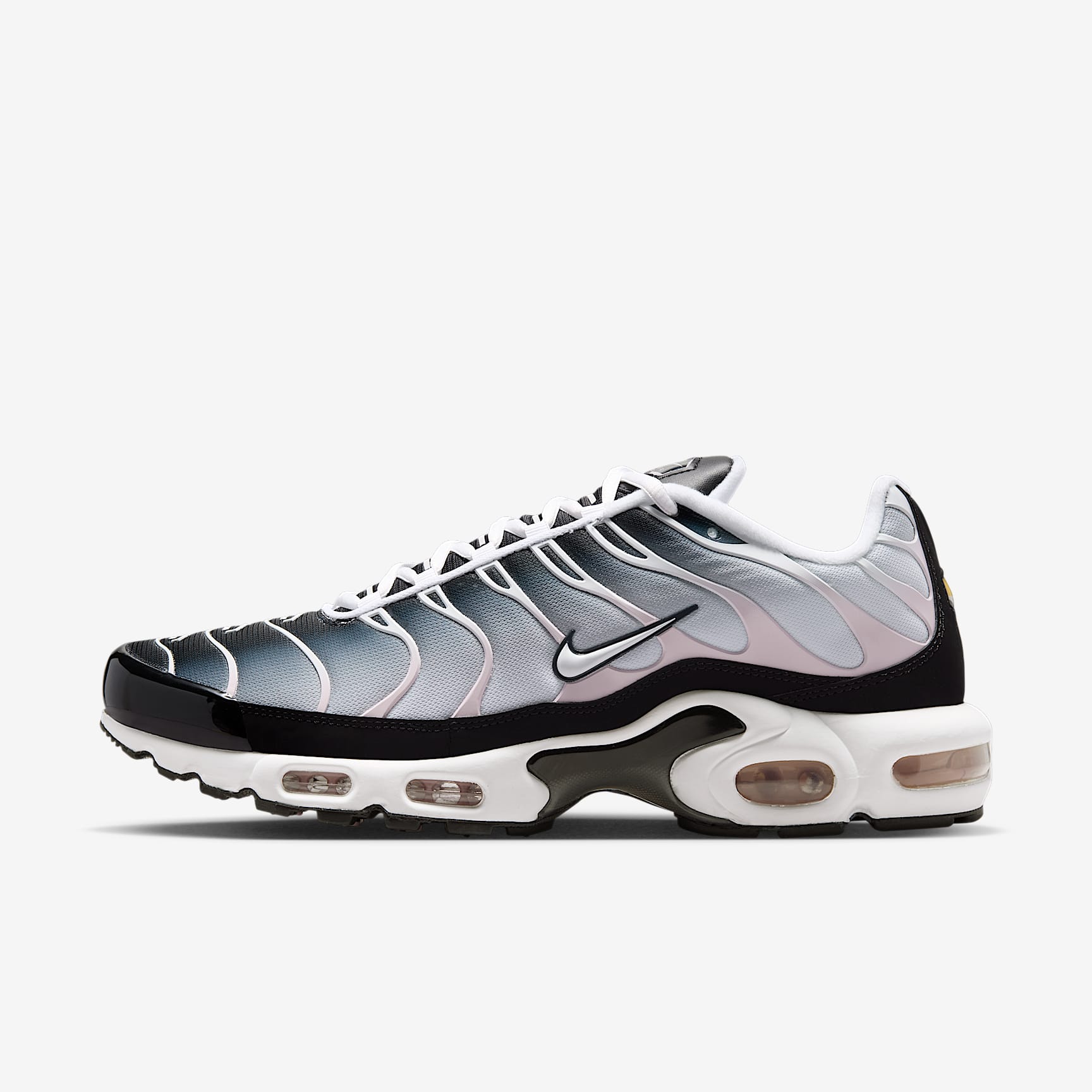 Nike Air Max Plus Schuh (Herren) – Schwarz/Anthracite/Pink Foam/Weiß