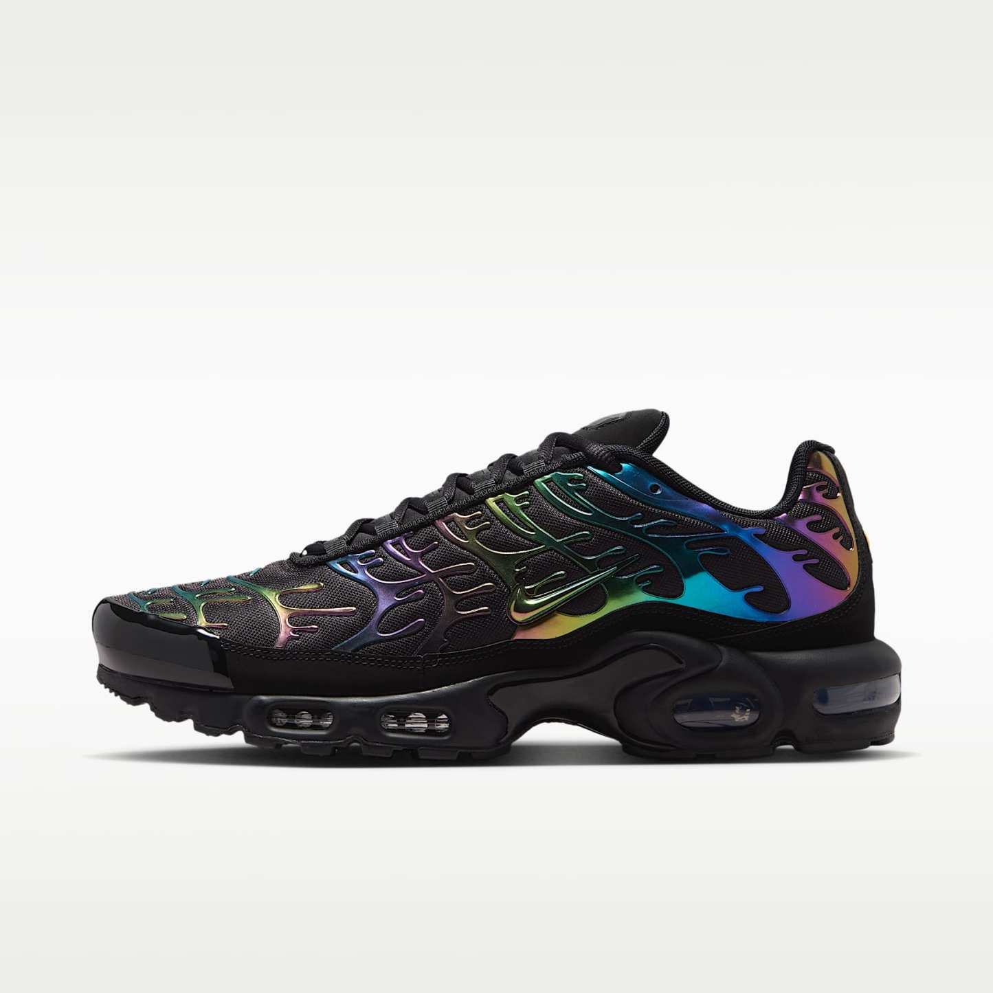 Nike Air Max Plus Premium Schuh (Herren) – Schwarz/Multi-Color/Anthracite/Schwarz