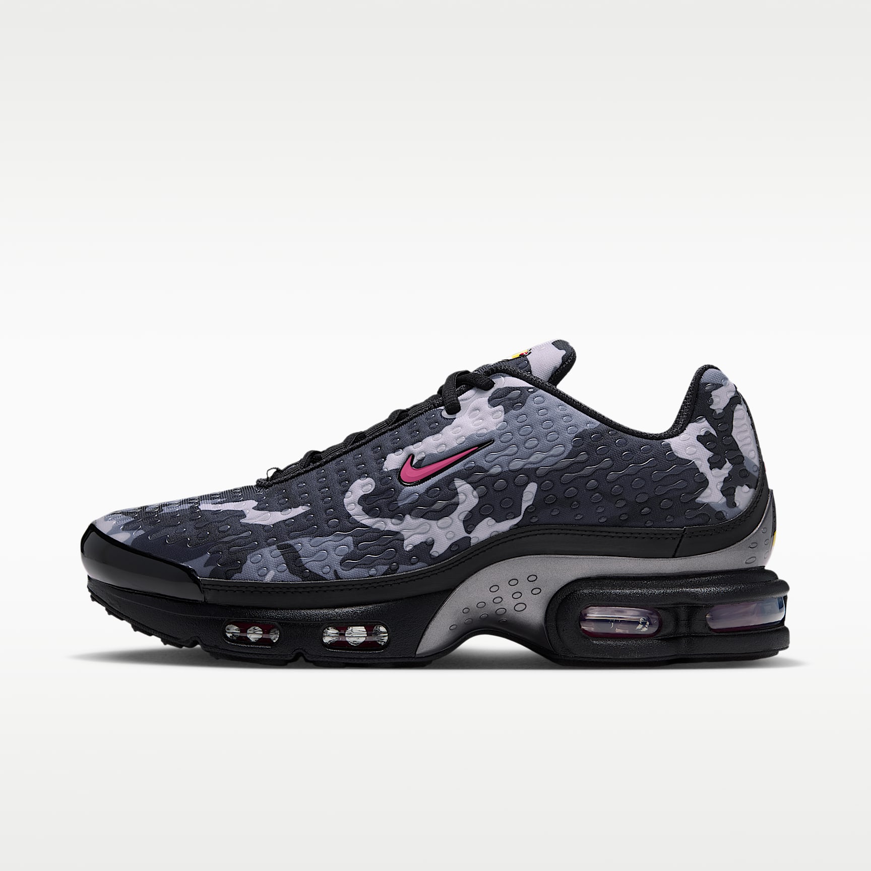 Nike Air Max Plus VII Premium Schuh (Herren) – Multi-Color/Schwarz/Light Smoke Grey/Sweet Beet