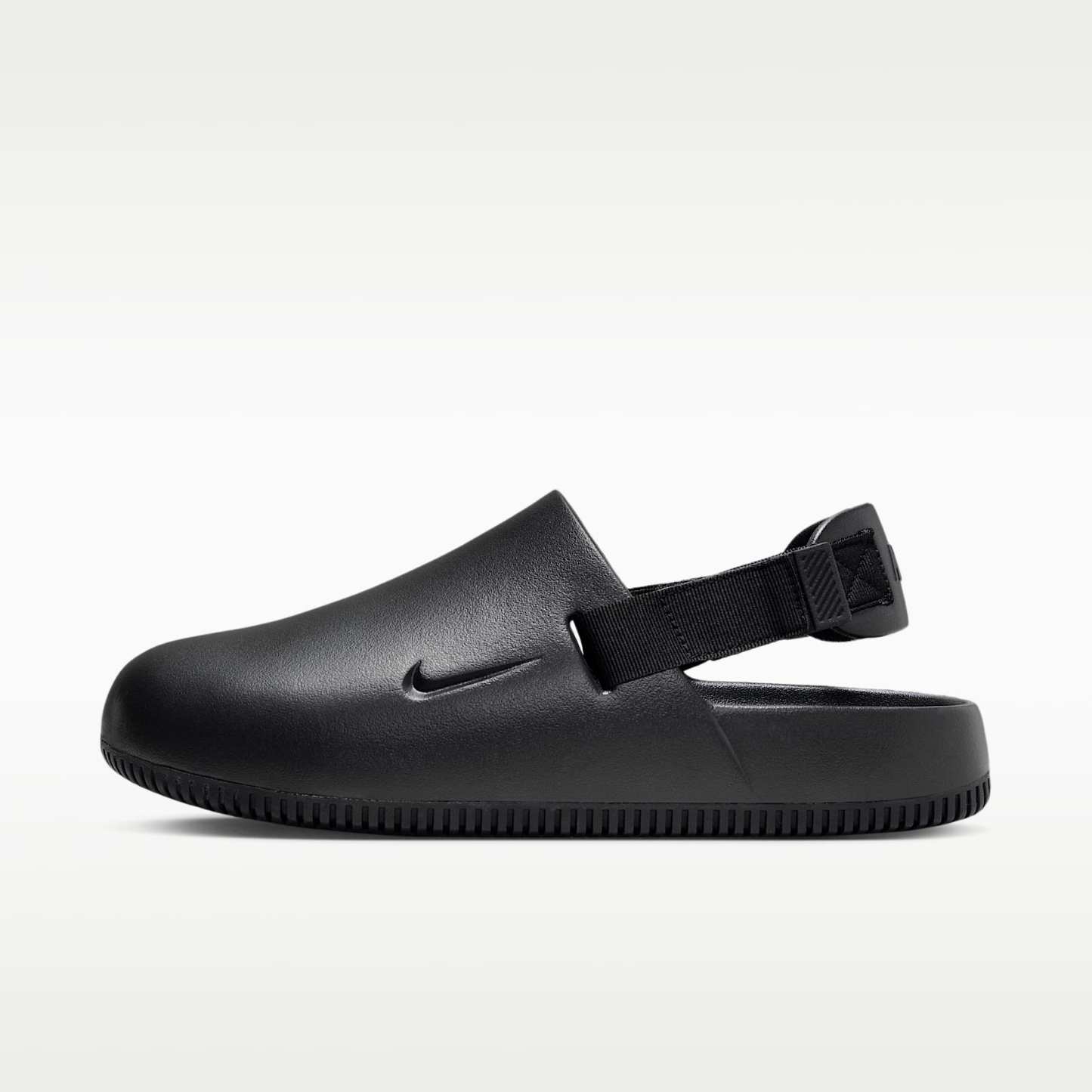 Nike Calm Herren-Mules – Schwarz/Schwarz