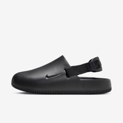 Nike Calm Herren-Mules – Schwarz/Schwarz