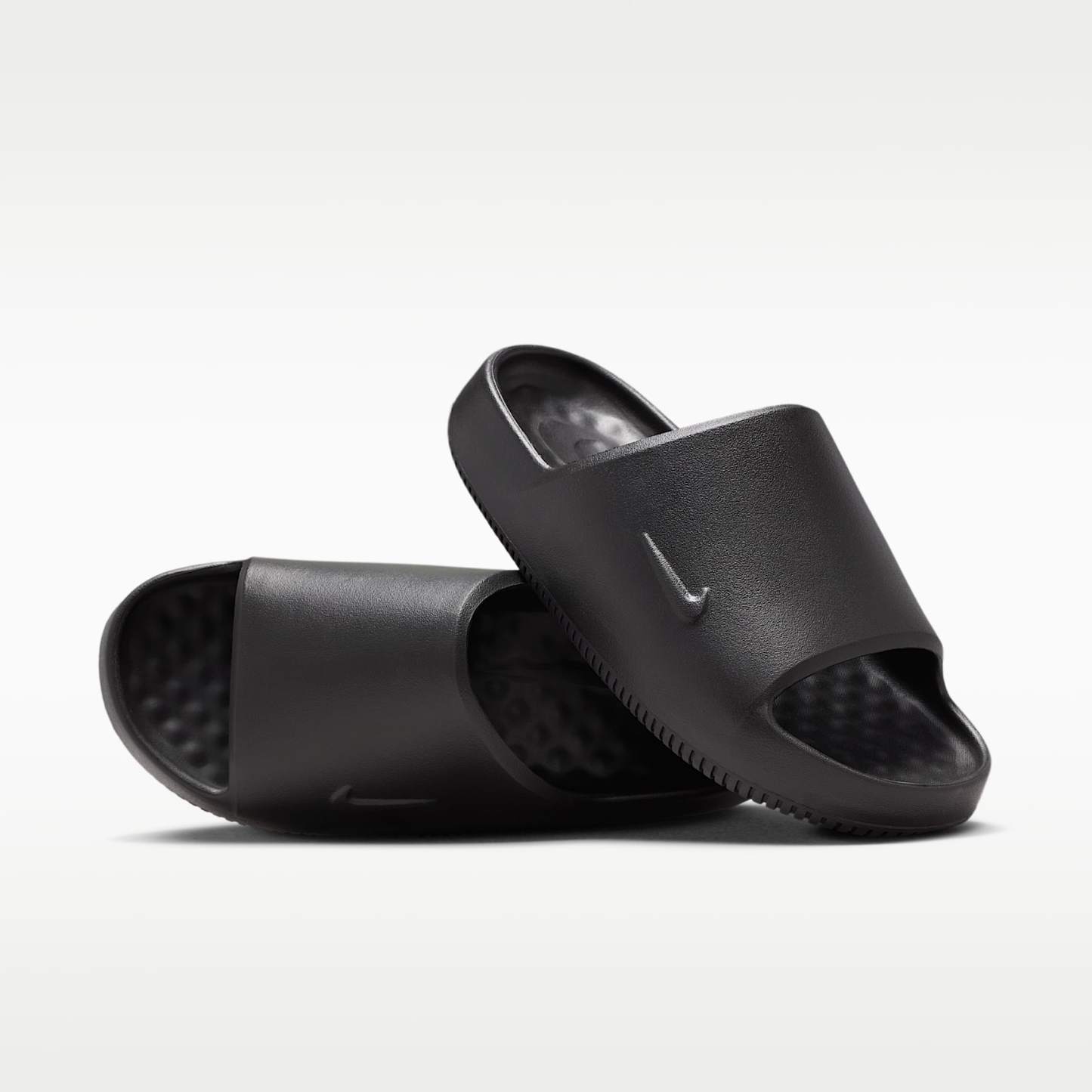 Nike Calm 2.0 Slides (Herren) – Schwarz/Schwarz/Schwarz