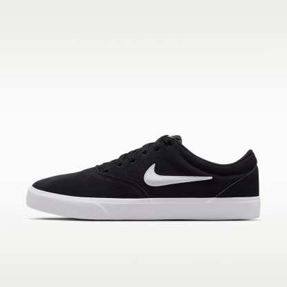 Nike Charge Wildlederschuh (Herren) – Schwarz/Schwarz/Weiß
