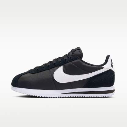 Nike Cortez Textile Schuh (Damen) – Schwarz/Weiß