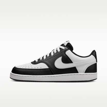 Nike Court Vision Low Herrenschuh – Schwarz/Weiß