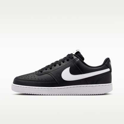 Nike Court Vision Low Next Nature Herrenschuh – Schwarz/Schwarz/Weiß
