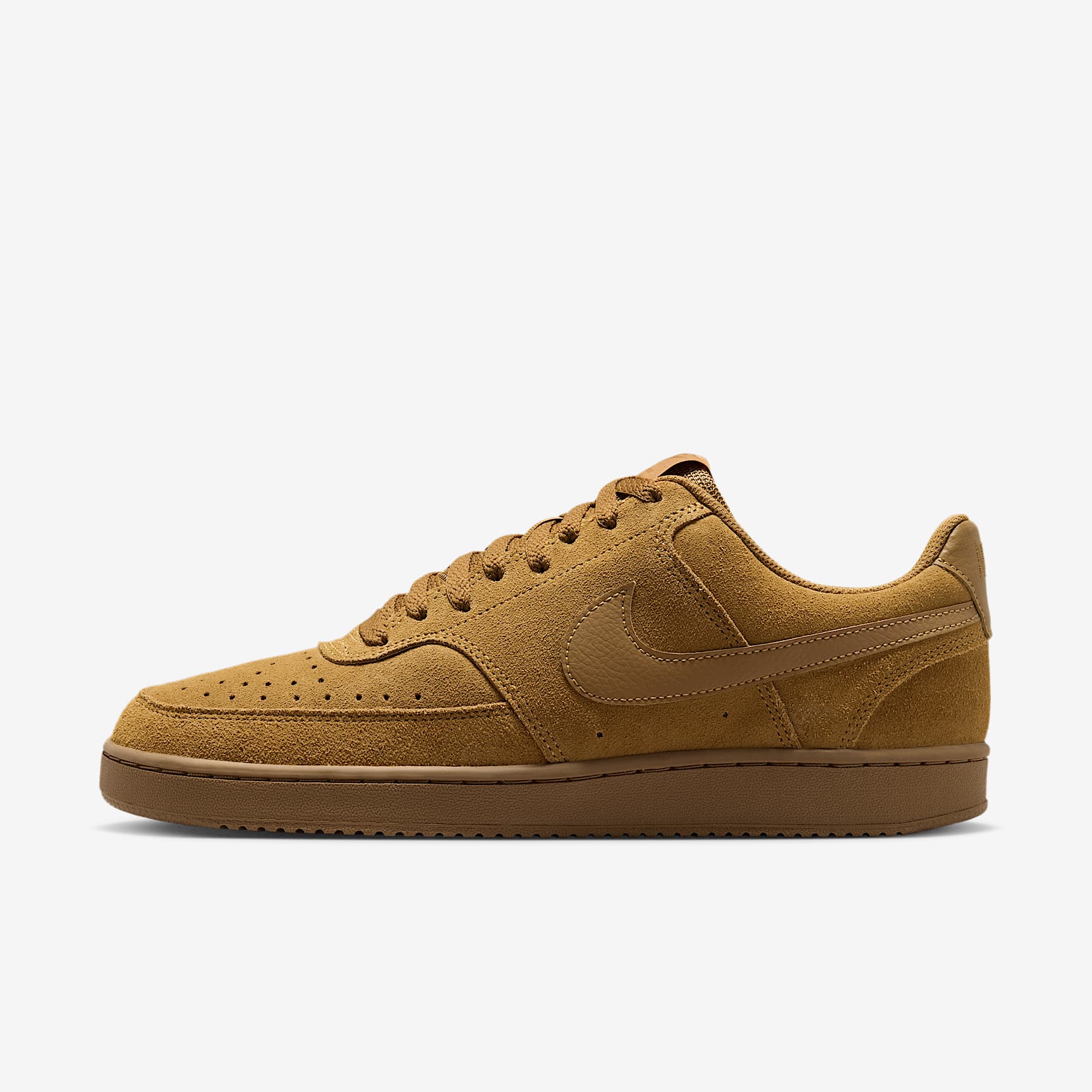 Nike Court Vision Low Suede Premium Schuh (Herren) – Wheat/Flax/Wheat