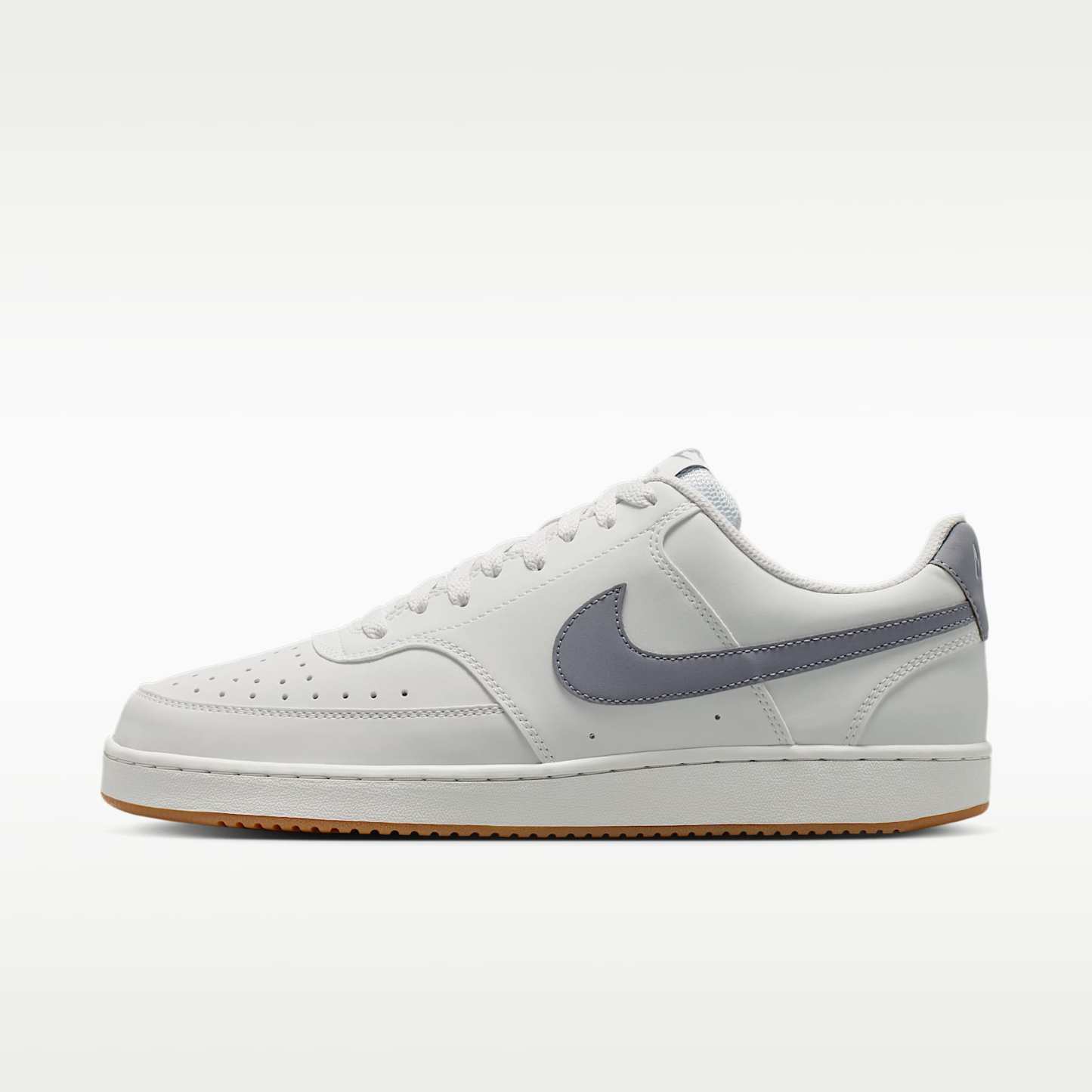 Nike Court Vision Low Herrenschuh – Off White/Gum Medium Brown/Stealth
