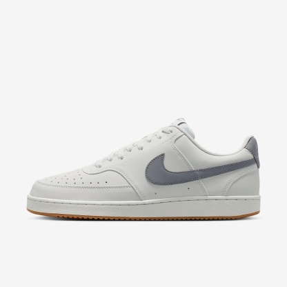 Nike Court Vision Low Herrenschuh – Off White/Gum Medium Brown/Stealth