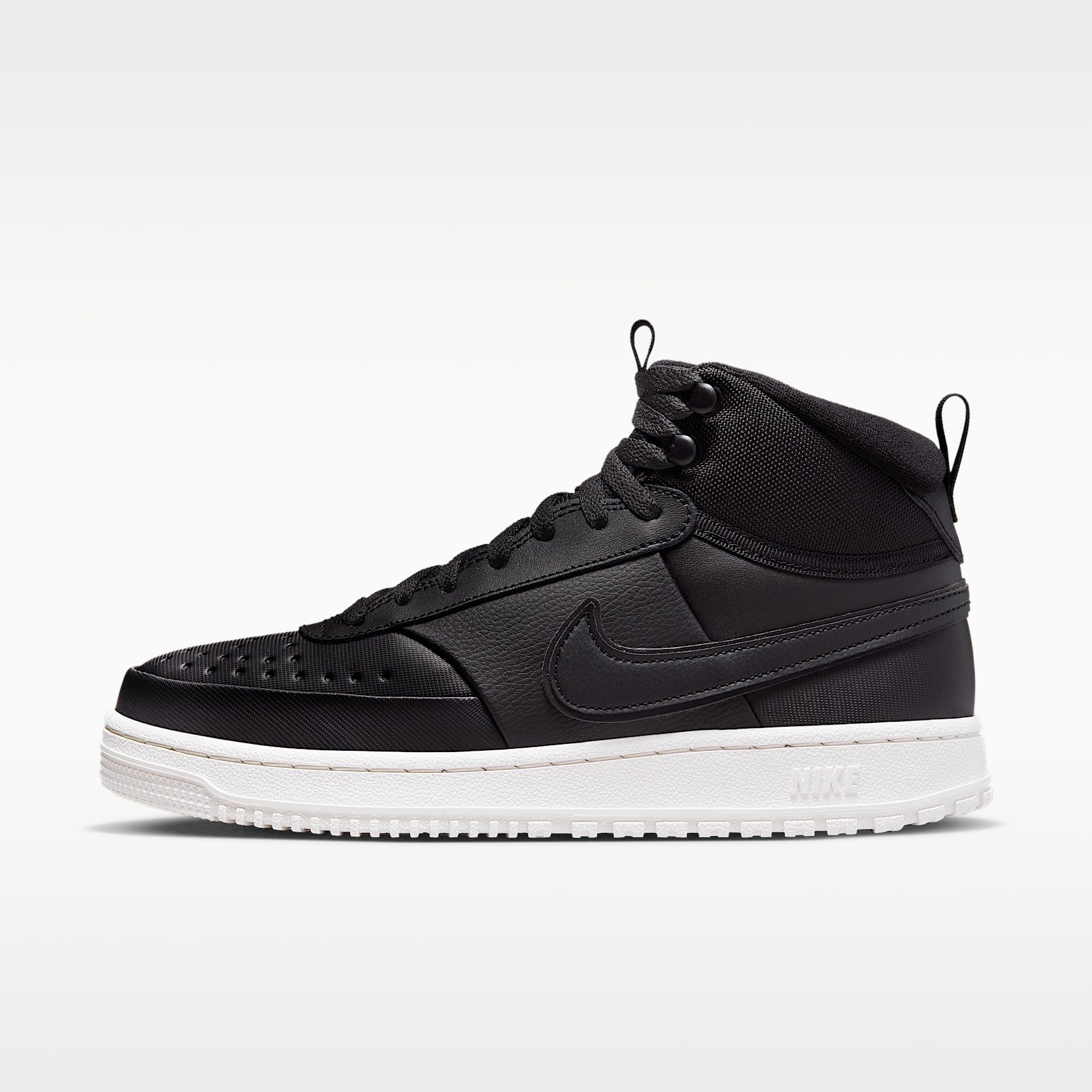 Nike Court Vision Mid winterfester Schuh (Herren) – Schwarz/Phantom/Schwarz