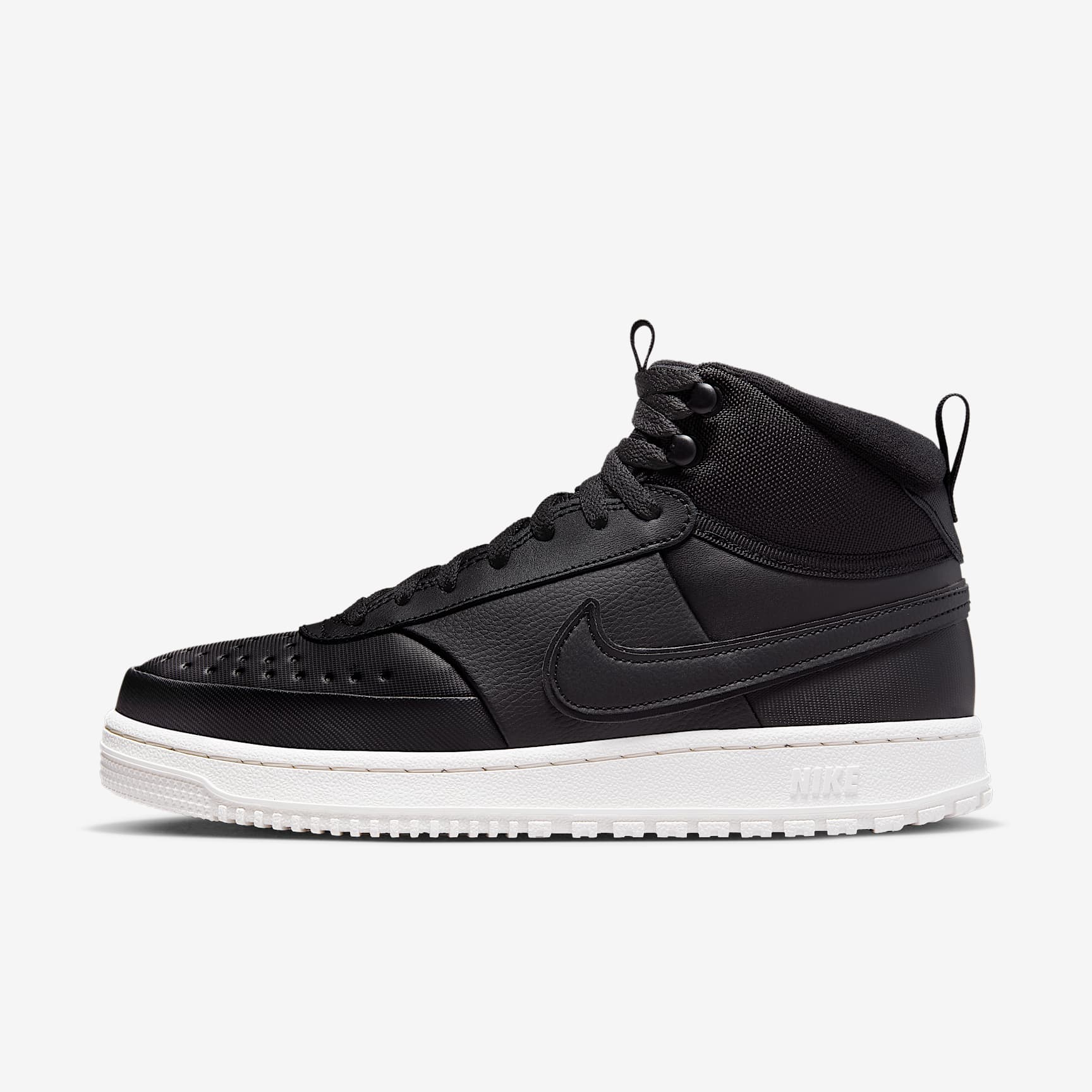 Nike Court Vision Mid winterfester Schuh (Herren) – Schwarz/Phantom/Schwarz