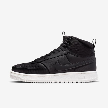 Nike Court Vision Mid winterfester Schuh (Herren) – Schwarz/Phantom/Schwarz