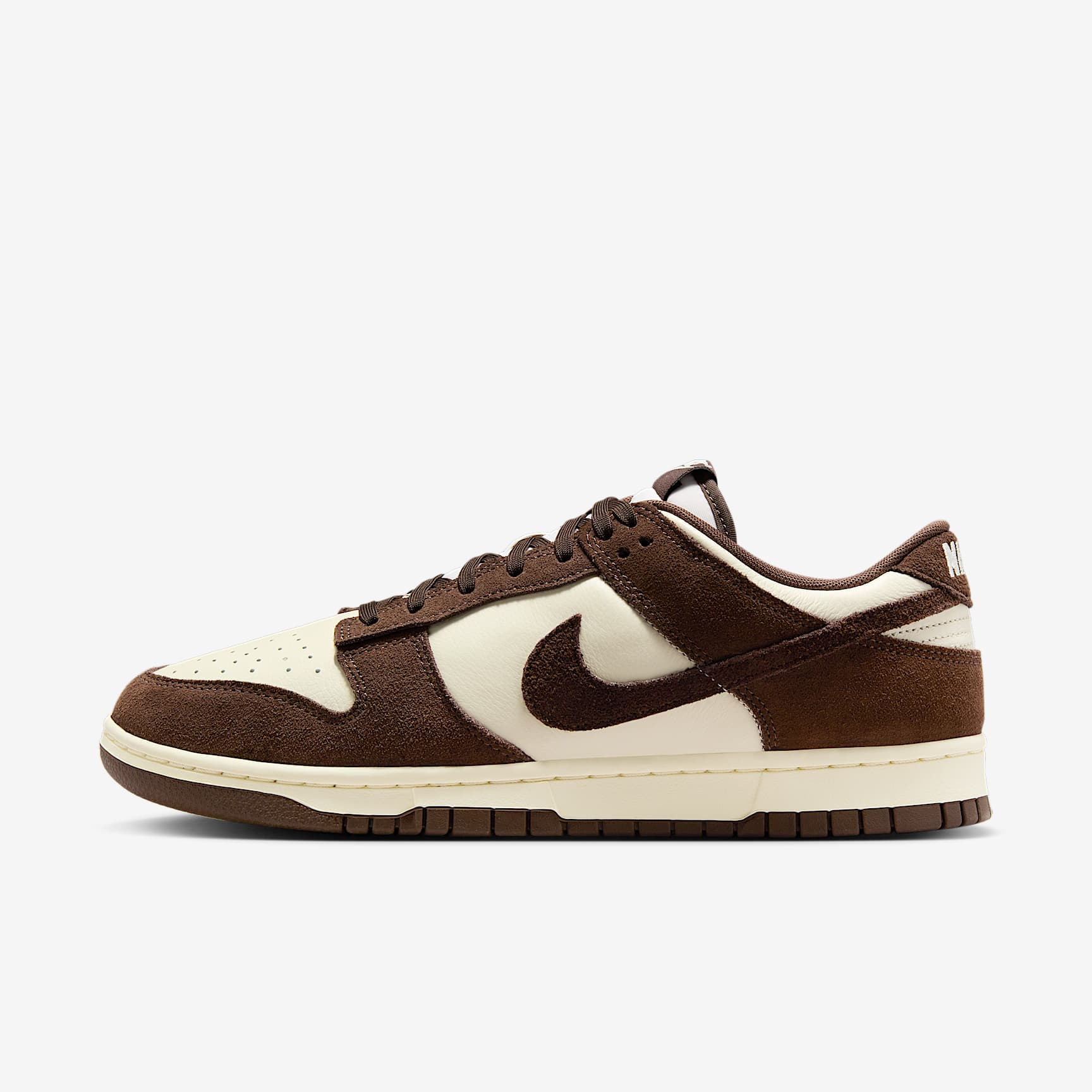 Nike Dunk Low Retro SE Leather/Suede Schuh (Herren) – Pale Ivory/Pale Ivory/Baroque Brown