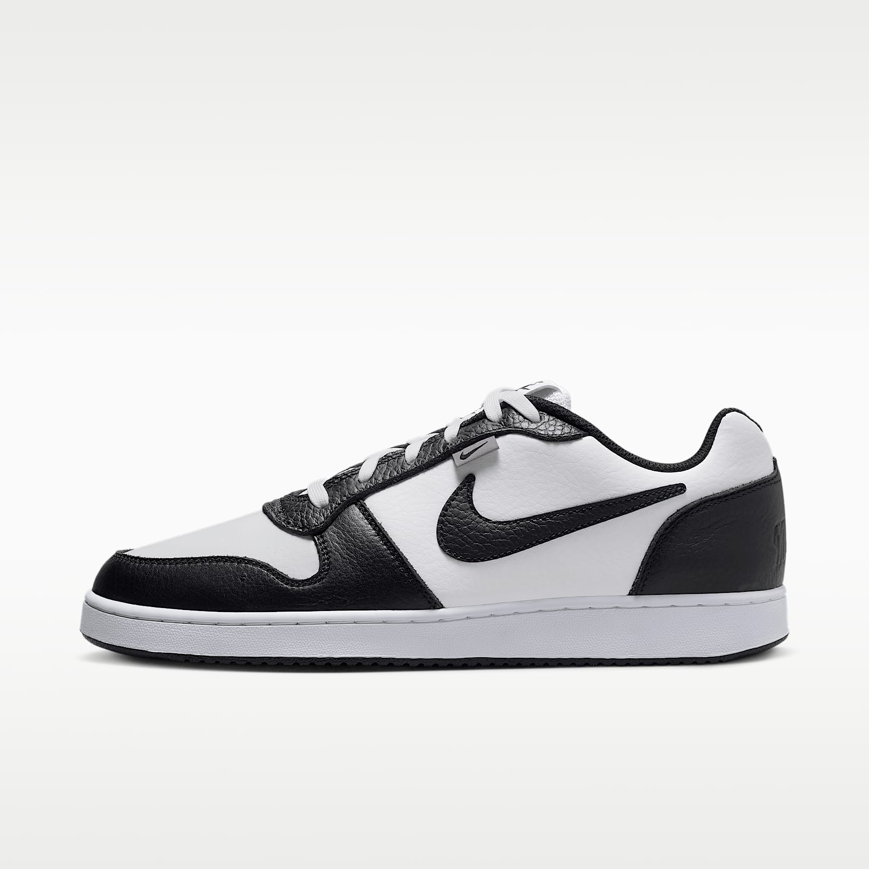 Nike Ebernon Low Premium Herrenschuh – Weiß/Wolf Grey/Schwarz