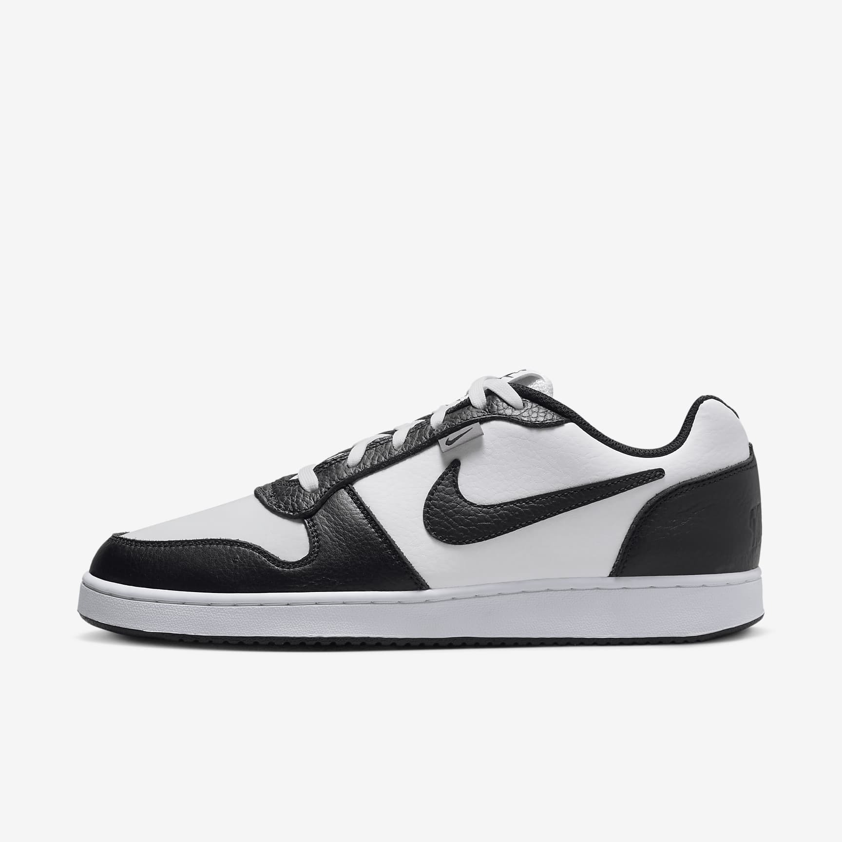 Nike Ebernon Low Premium Herrenschuh – Weiß/Wolf Grey/Schwarz
