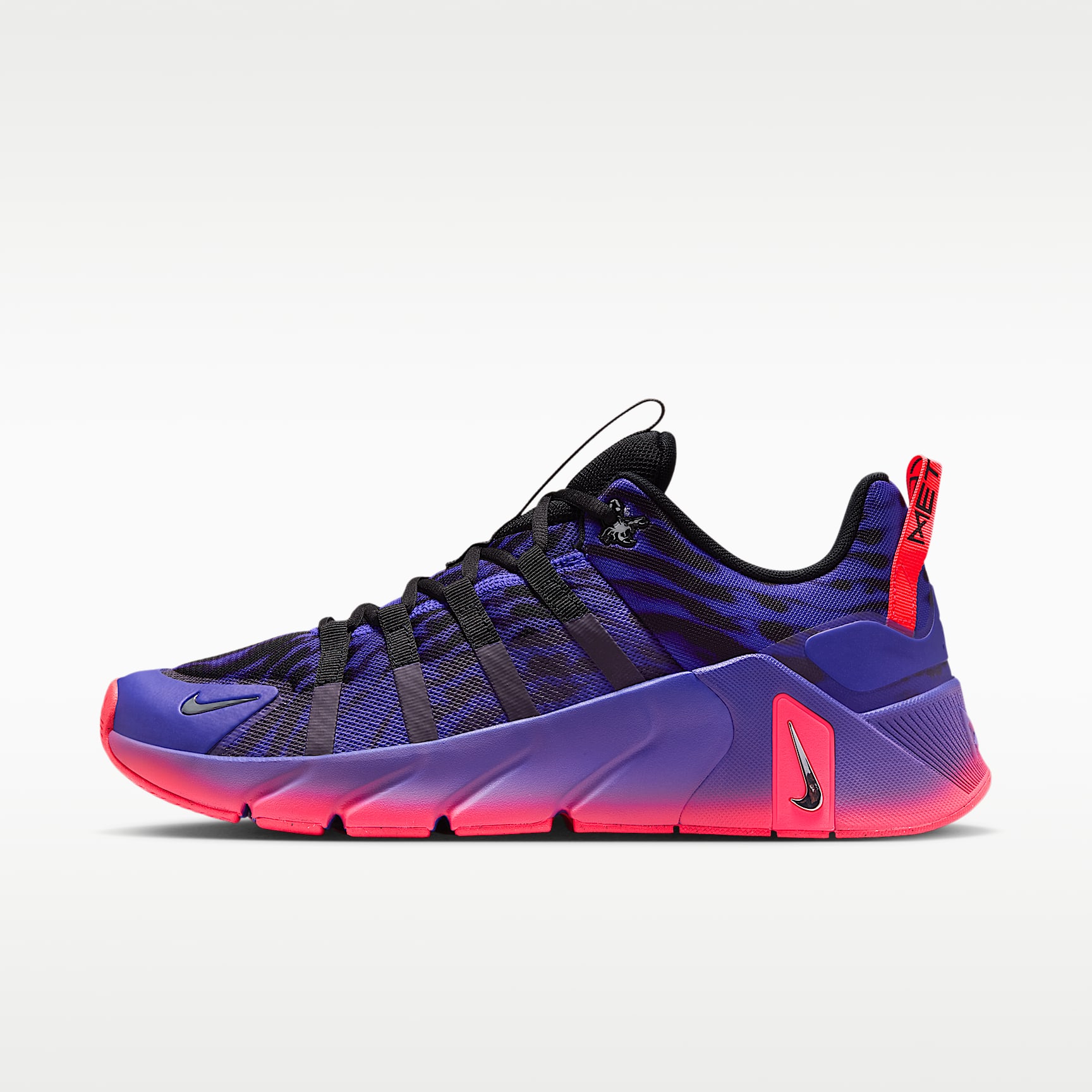 Nike Free Metcon 7 AMP Trainingsschuh für Herren – Schwarz/Hyper Punch/Indigo Burst/Metallic Platinum