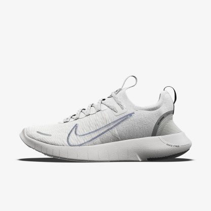Nike Free RN By You personalisierbarer Straßenlaufschuh für Herren – Weiß/Platinum Tint/Weiß [2913789077]