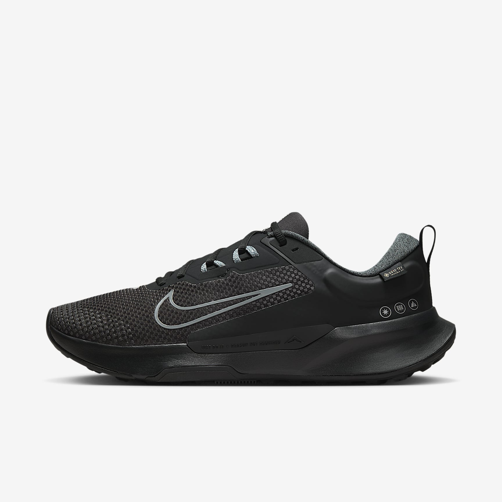 Nike Juniper Trail 2 GORE-TEX wasserdichter Traillaufschuh für Herren – Schwarz/Anthracite/Cool Grey