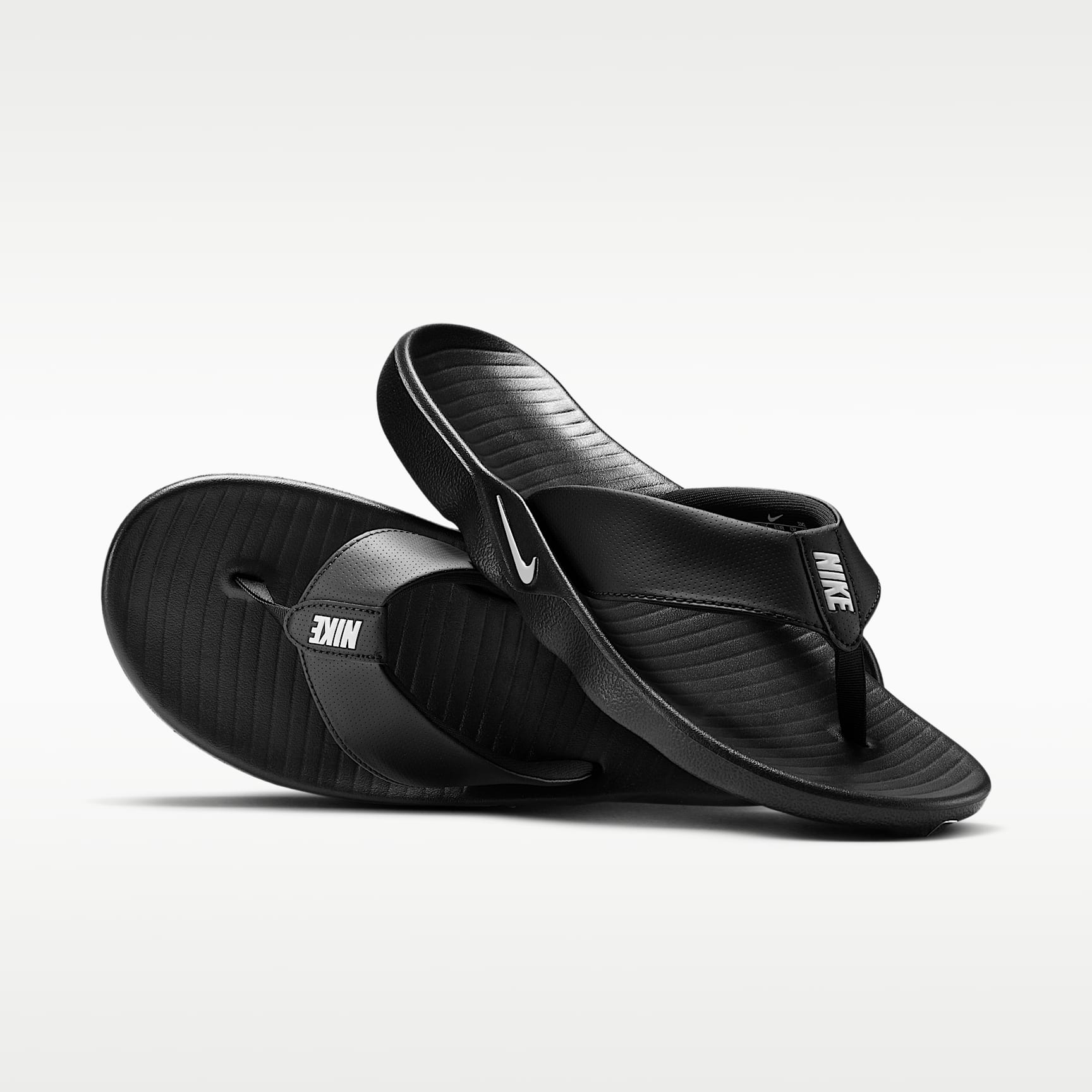 Nike Marina Slides (Herren) – Schwarz/Weiß