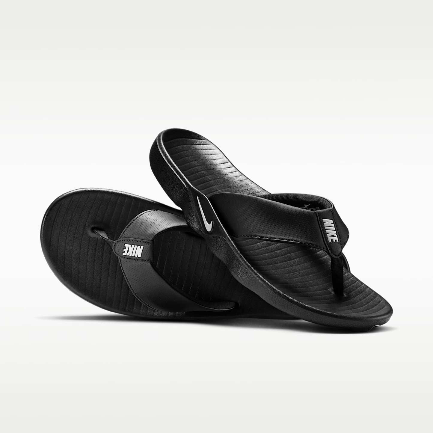 Nike Marina Slides (Herren) – Schwarz/Weiß