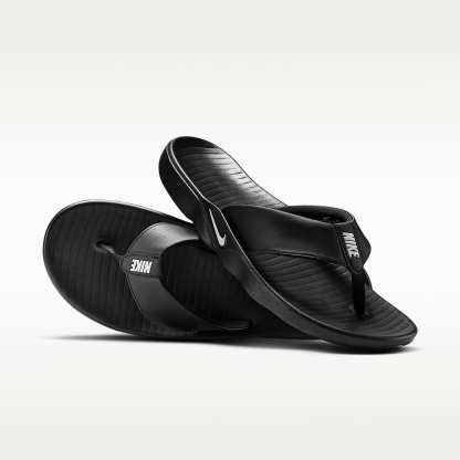 Nike Marina Slides (Herren) – Schwarz/Weiß