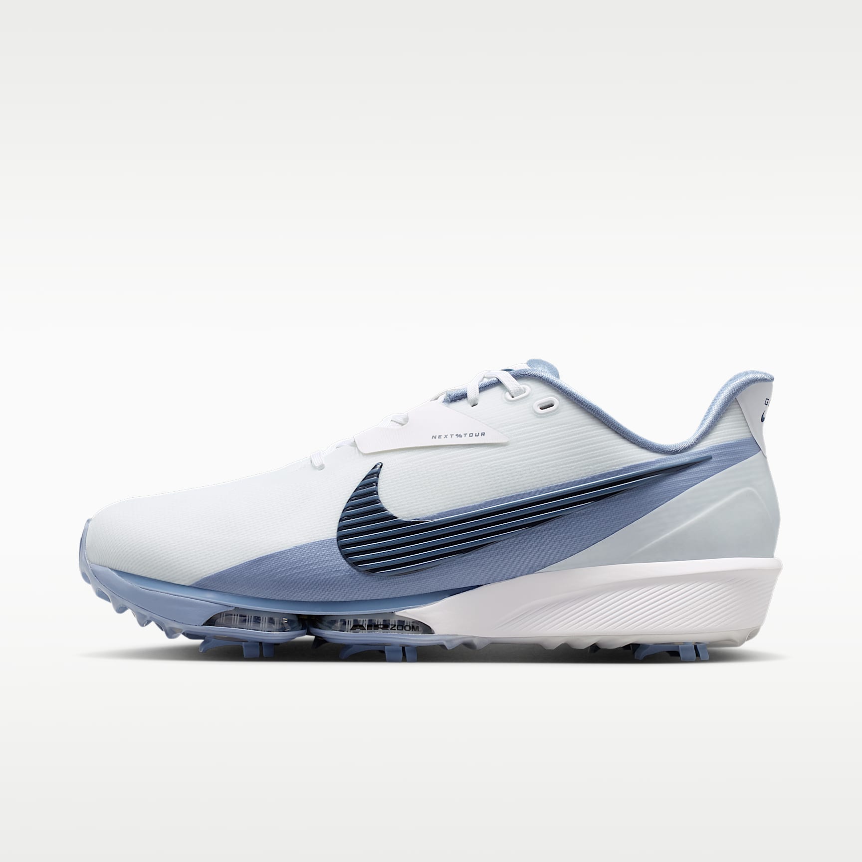 Nike NEXT% TOUR 3 Golfschuh – Weiß/Work Blue/Thunder Blue