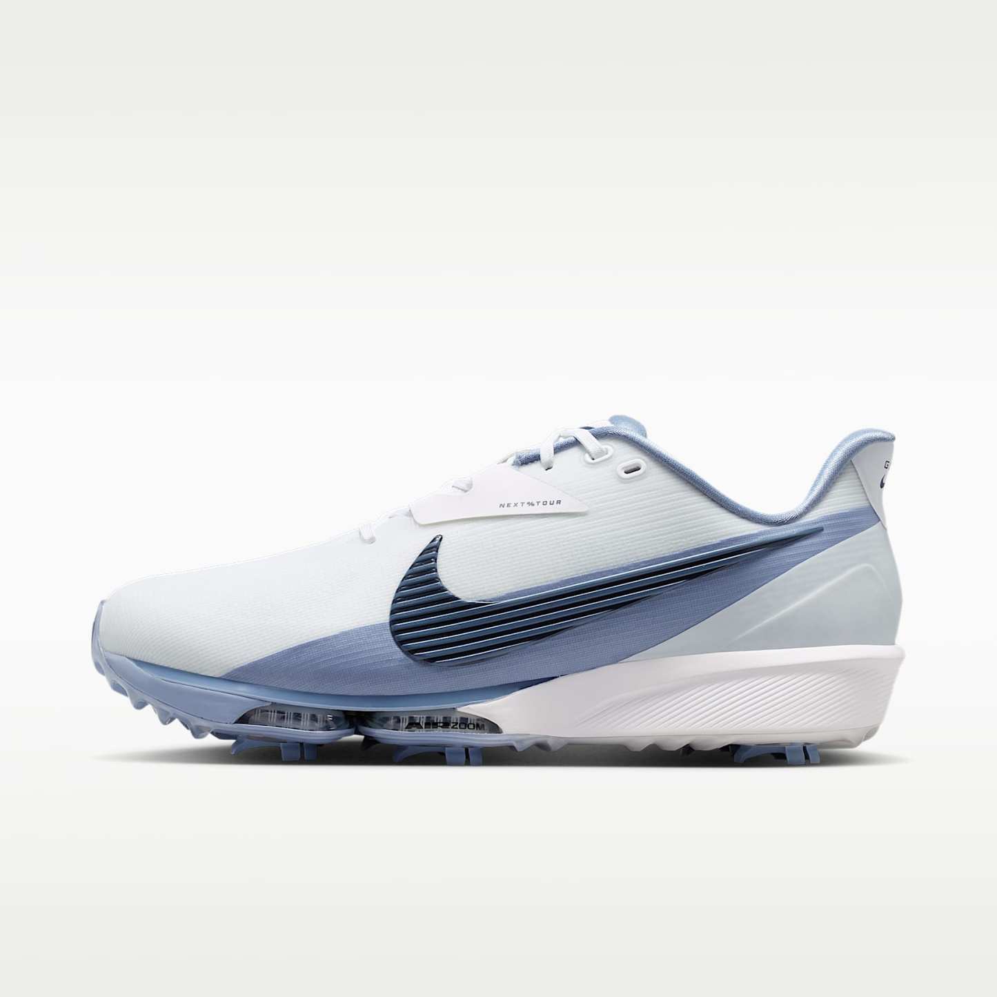 Nike NEXT% TOUR 3 Golfschuh – Weiß/Work Blue/Thunder Blue