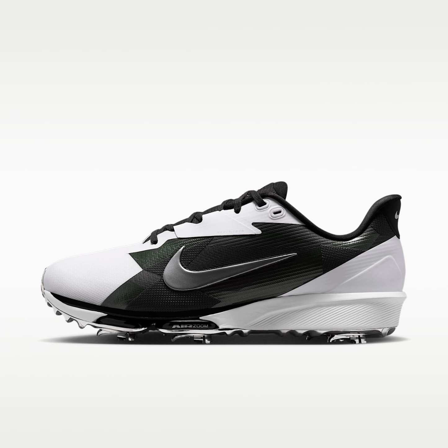 Nike NEXT% TOUR 3 Golfschuh – Weiß/Metallic Silver/Fir/Schwarz